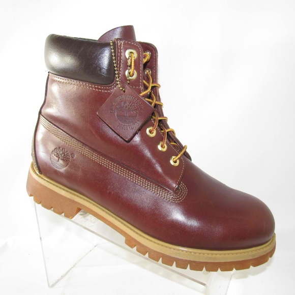 Timberland Other - Timberland Size 11.5 Maroon Ankle Boots Mens R2D2